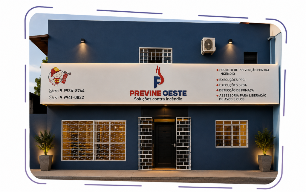 Proteção de pessoas e patrimônio contra incêndio